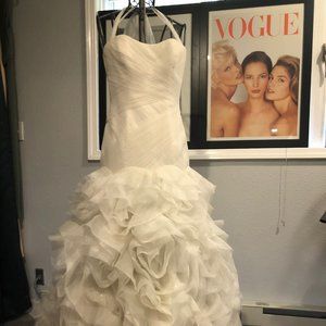 White by Vera Wang wedding dress